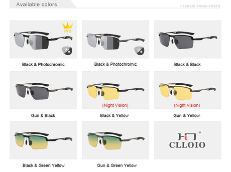 Photochromic Polarized Sunglass's Optics  BushLine