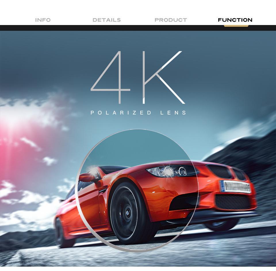 Polarized Sunglasses UV400 Tactical Automotive & Marine BushLine