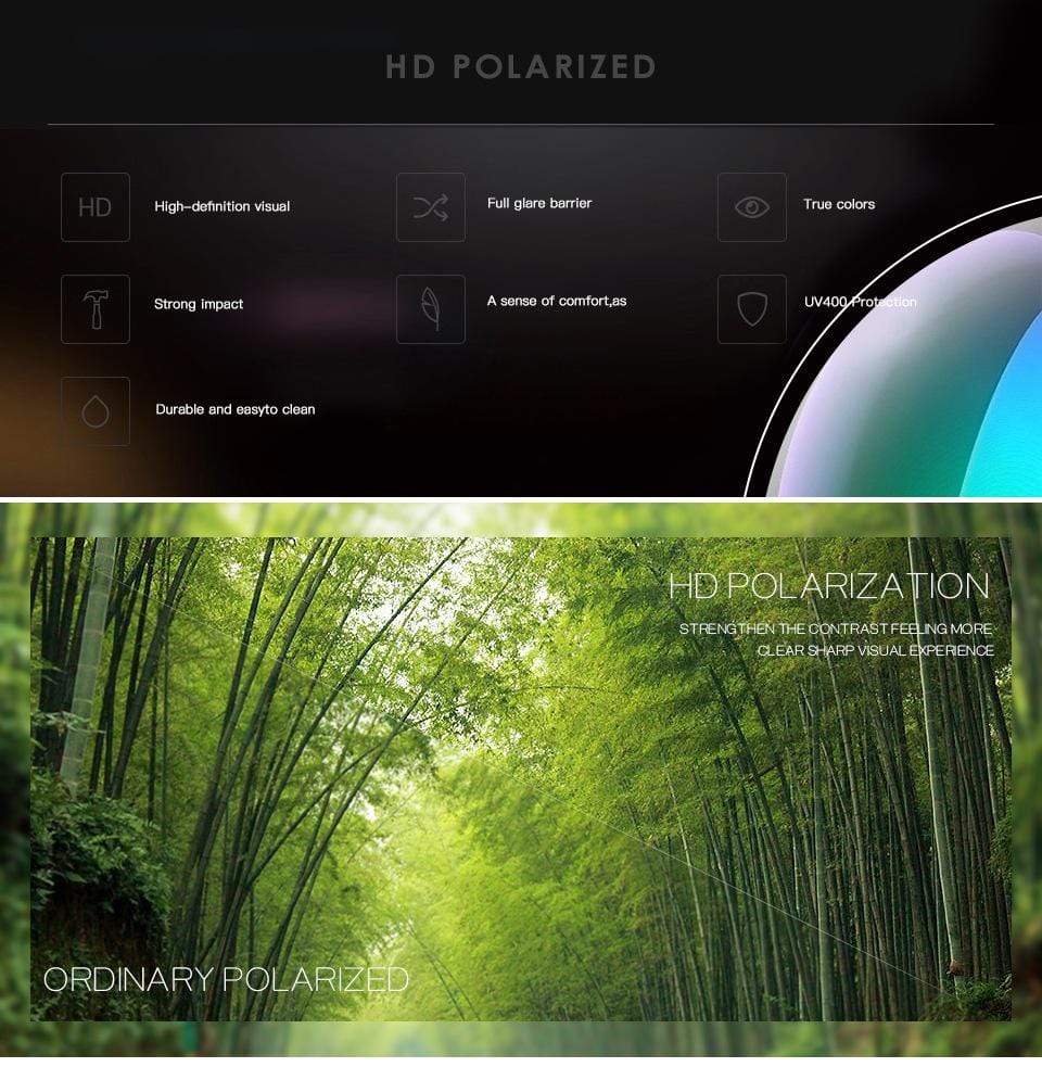 Polarized Sunglasses UV400 Tactical Automotive & Marine BushLine