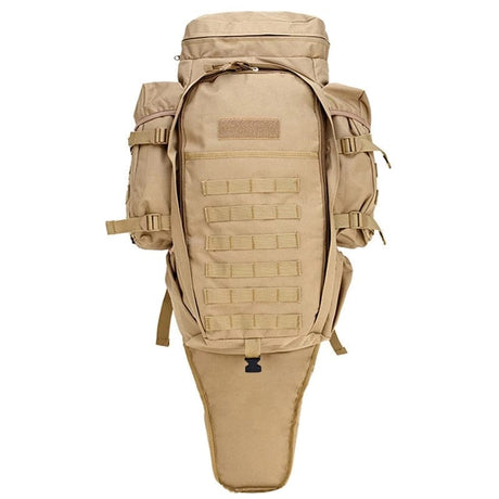 Rugged 70L Over Night Rifle Shovel Tool Camping Backpack Rifle Accesories  BushLine