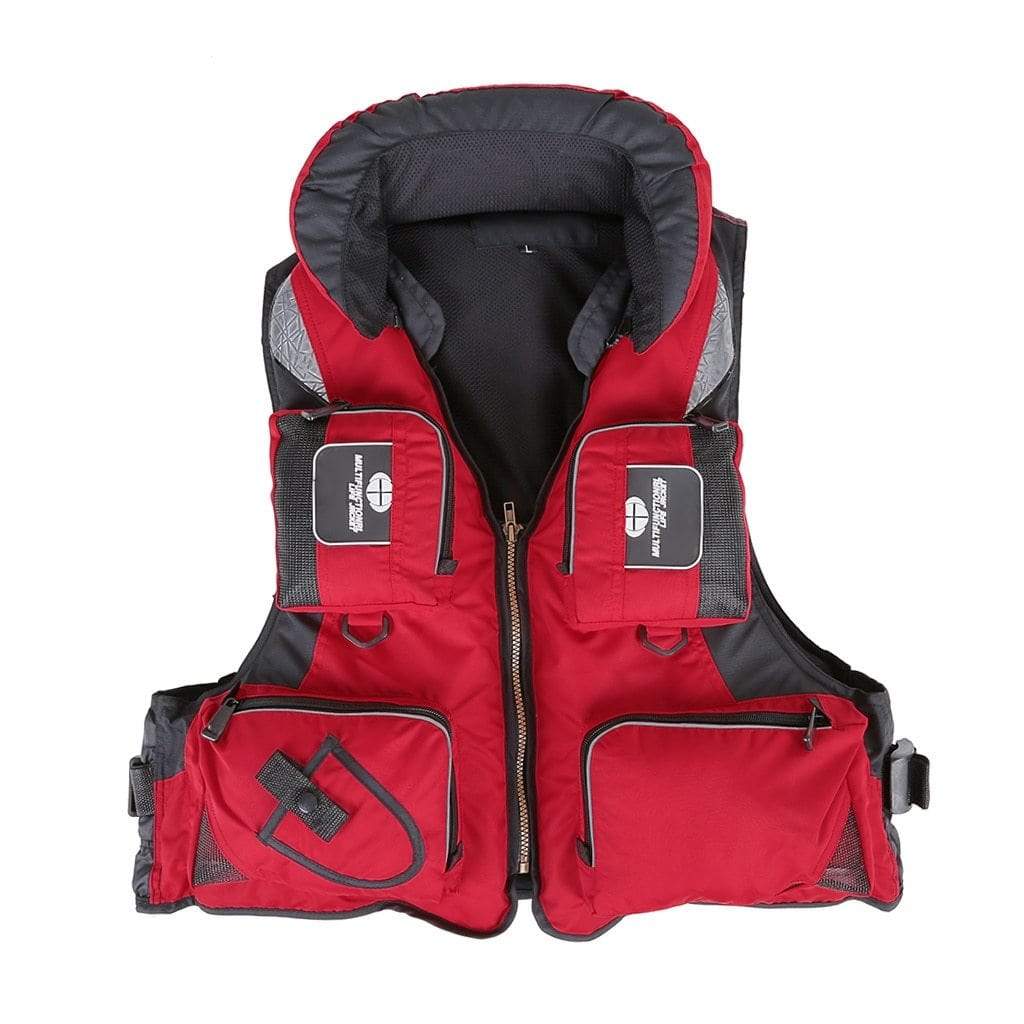 Survival Fishing Vest Life Jacket | Multi-Pocket Vest marine