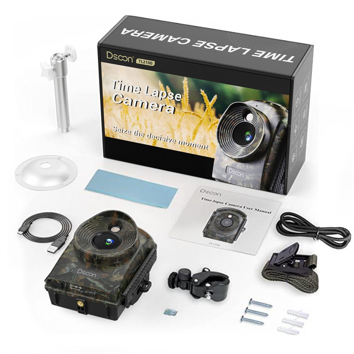 TL2300 Outdoor Time Lapse Camera 1080P HD Video Security Cameras  BushLine