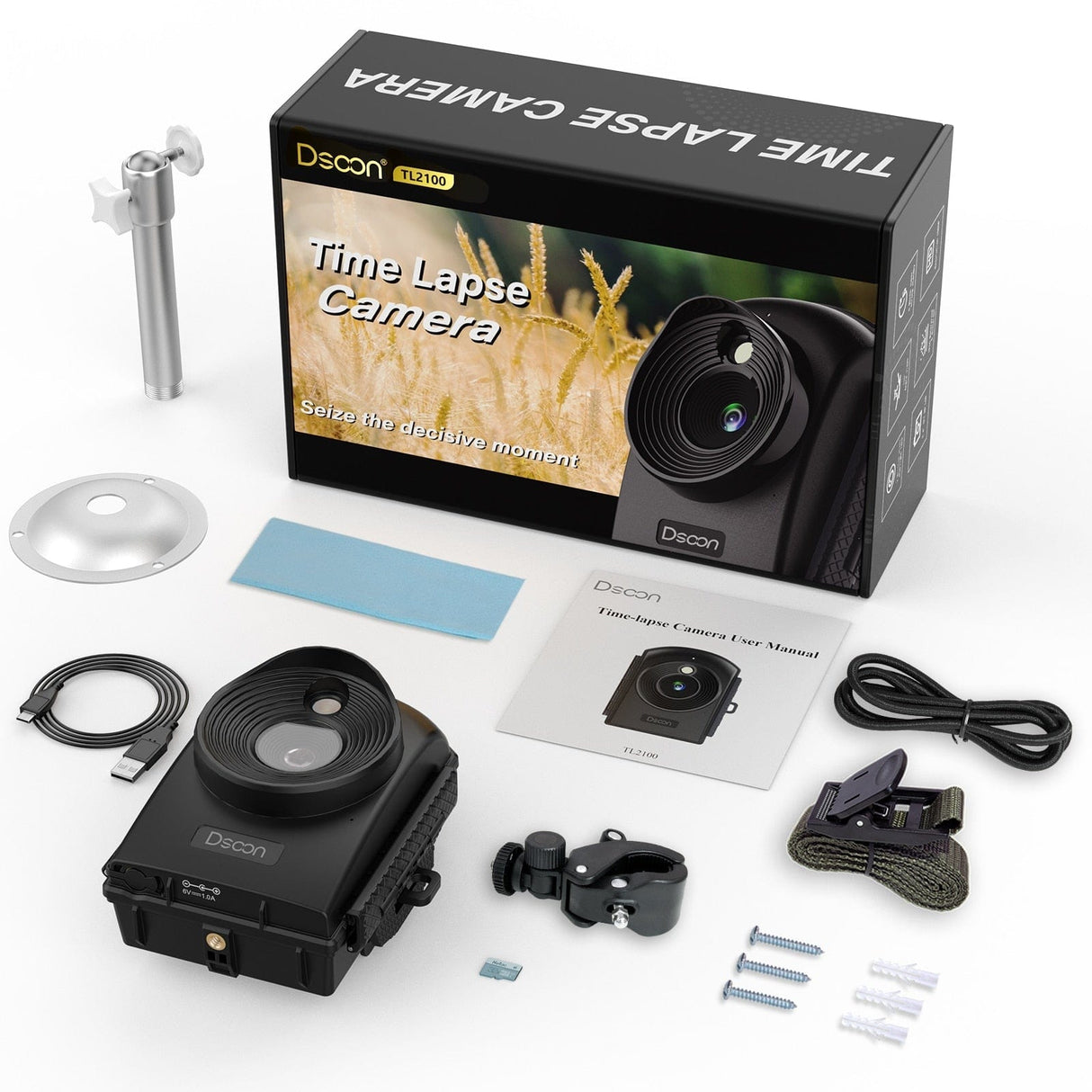TL2300 Outdoor Time Lapse Camera 1080P HD Video Security Cameras  BushLine