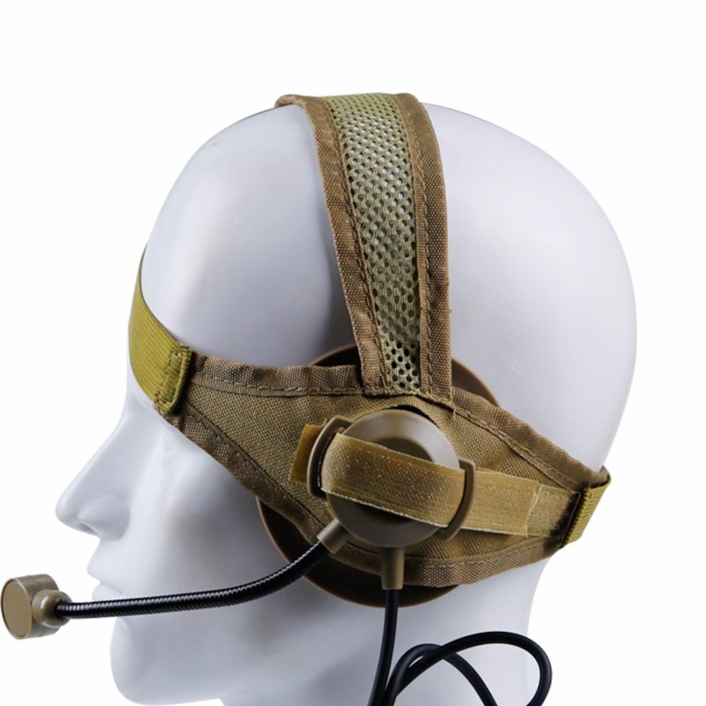 Tactical 2way Radio Headset Microphone Helmet & Pack Accessories