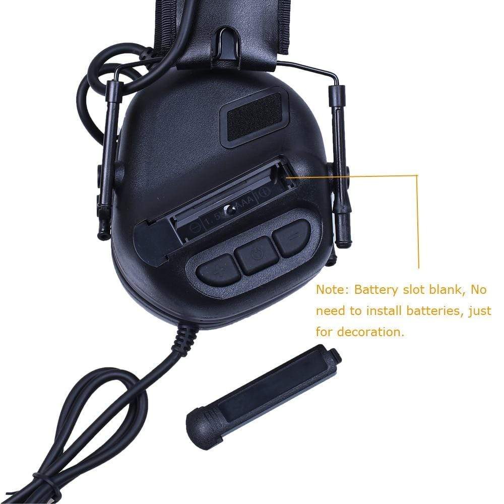 Tactical Helmet 2 way Radio Headset Helmet & Pack Accessories BushLine
