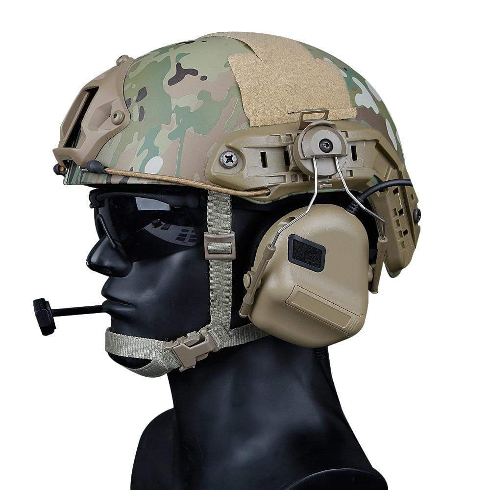 Tactical Helmet 2 way Radio Headset Helmet & Pack Accessories BushLine