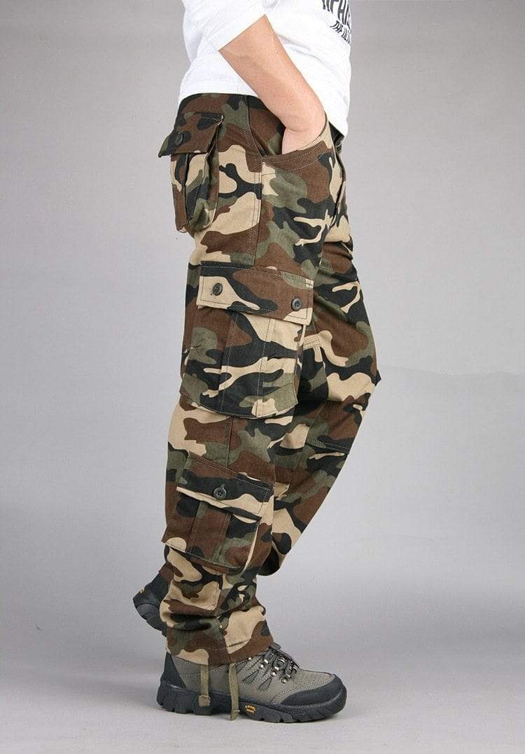 Tactical Rugged Cotton Cargo Pants Cargo Pants  BushLine