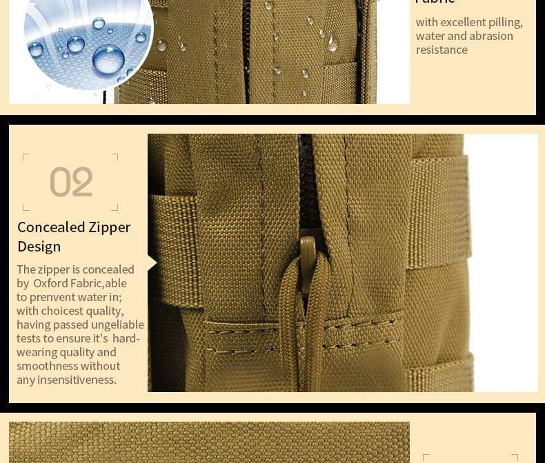 Tactical Utility Bags Vest/Waist (Molle) Helmet & Pack Accessories BushLine