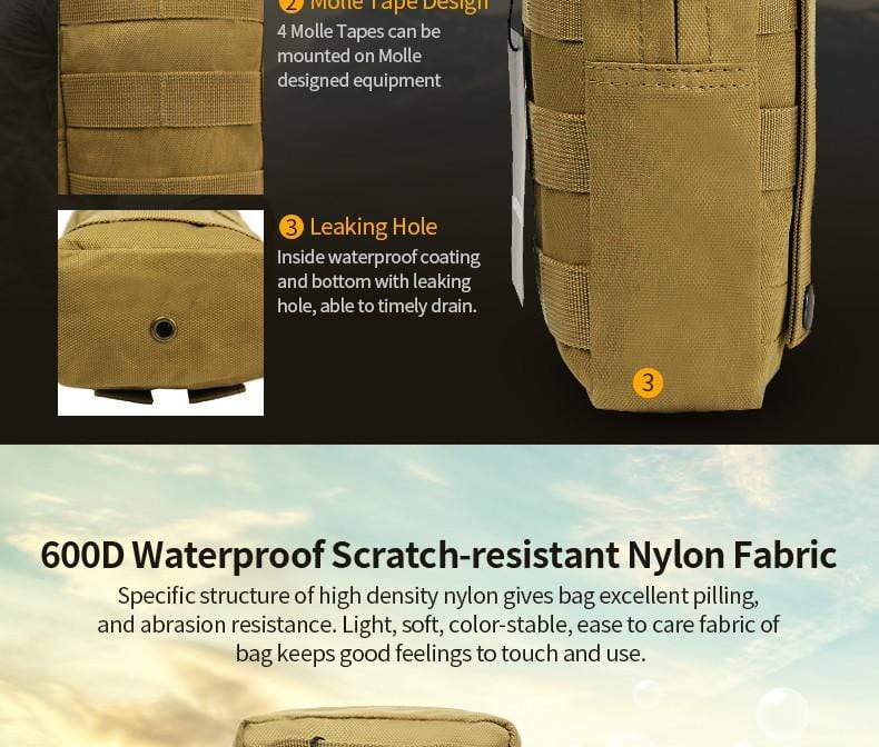 Tactical Utility Bags Vest/Waist (Molle) Helmet & Pack Accessories BushLine