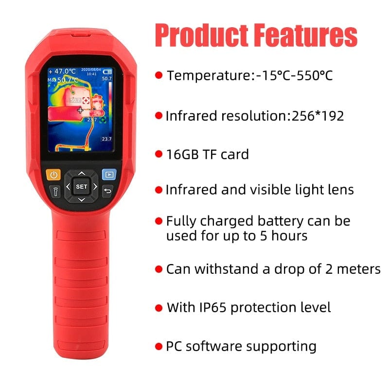 UTi260B Infrared Thermal Imager 256 x192 + Macro Lens thermal vision  BushLine