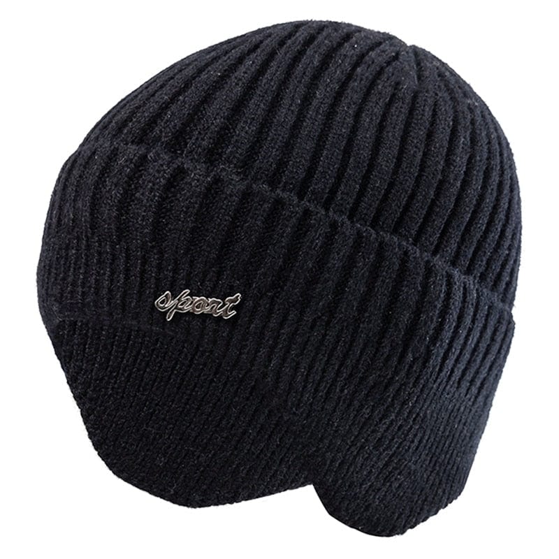 Unisex Winter Wool Beanie with Earflaps Thermal & Wool Beanies BushLine