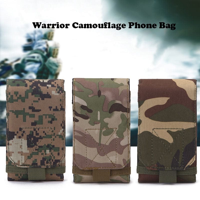 Universal Rugged Wear Phone Holster Molle phone stuff BushLine
