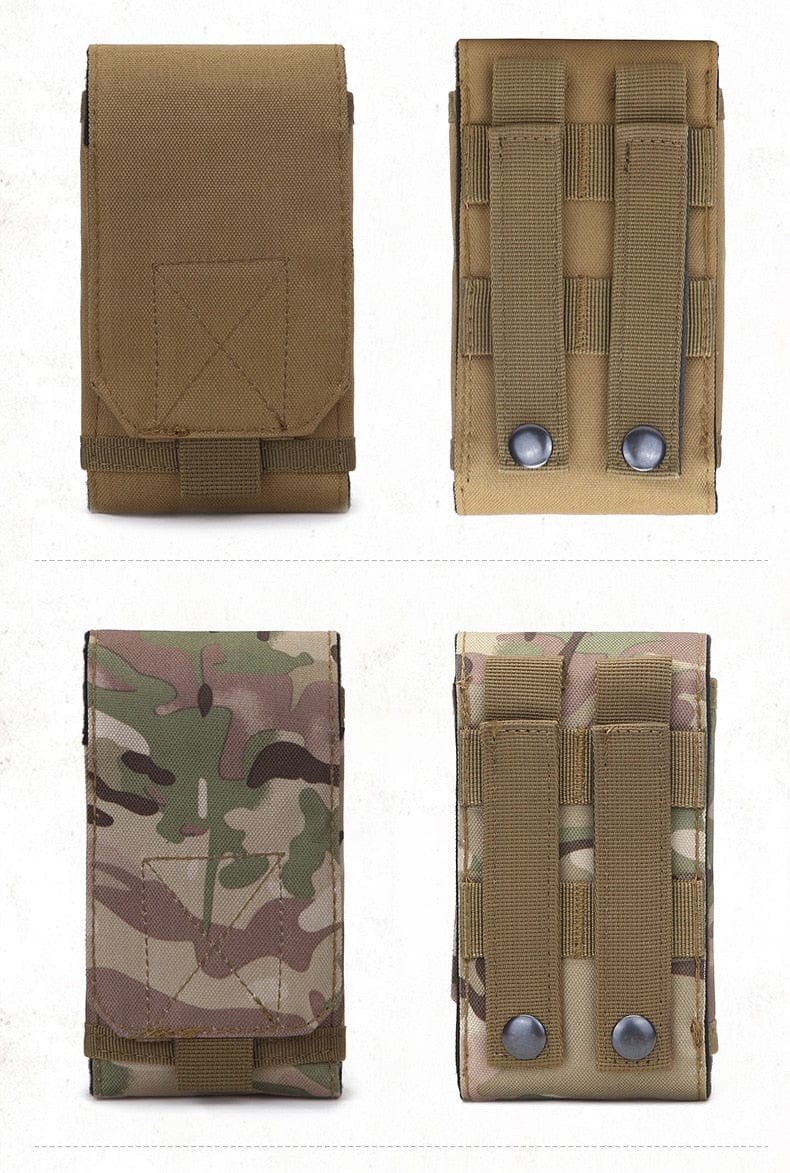 Universal Rugged Wear Phone Holster Molle phone stuff BushLine