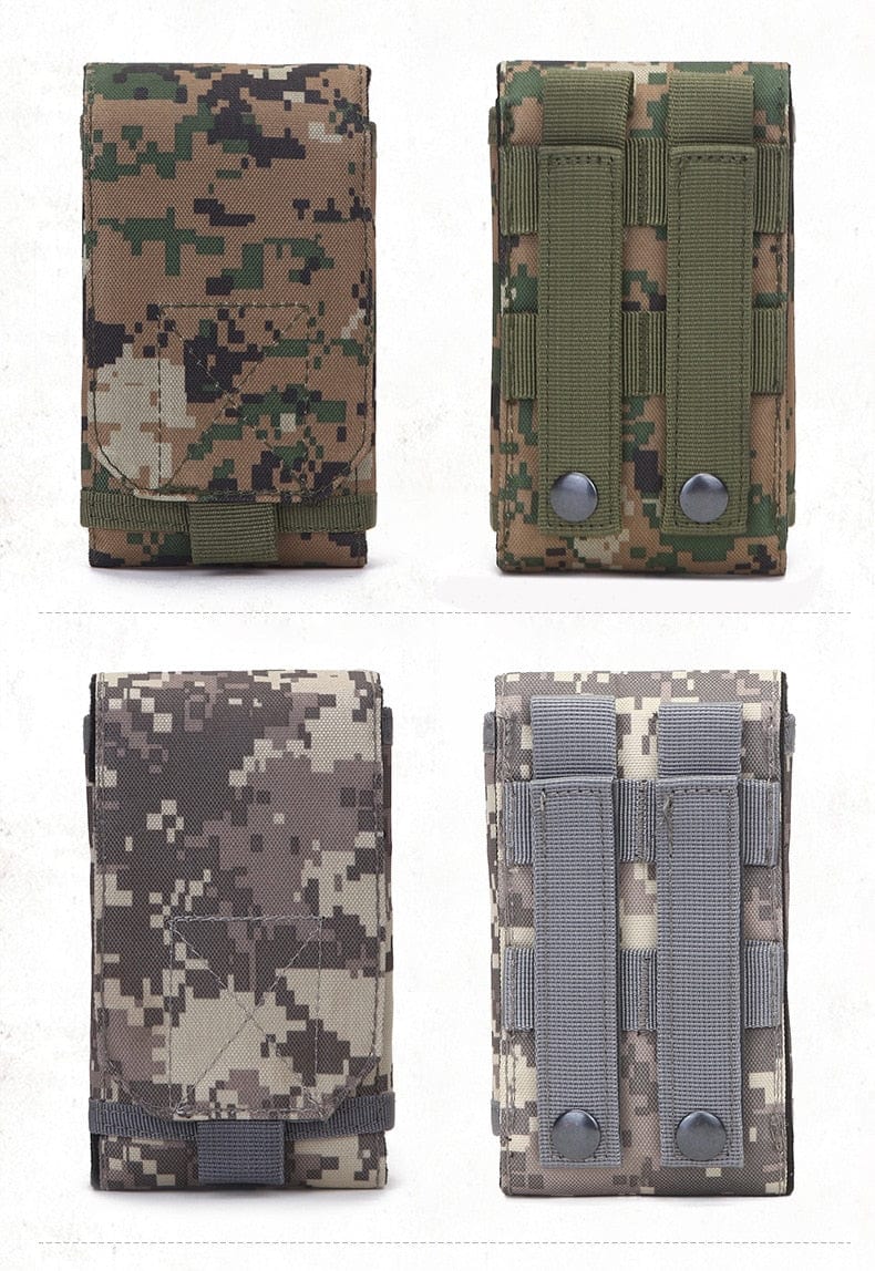 Universal Rugged Wear Phone Holster Molle phone stuff BushLine