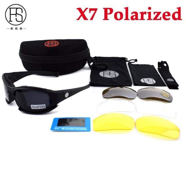 X7 Polarized Glass's 4 Lens Optics BushLine FSX7 Polarized