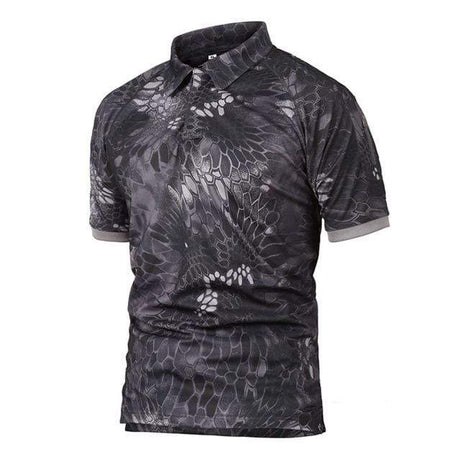 Camo Polo Shirt - Quick-drying, Breathable tacticle clothing BushLine TYP M 