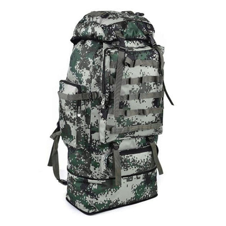 100L 75ltr Large Outdoor Tactical Backpack BackPacks BushLine Digital Camo 100ltr  