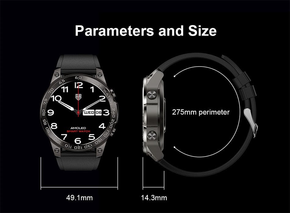 Bluetooth Smart Tracker Smartwatch Watchs BushLine