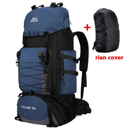 90L and 80L Hiking Camping Backpack BackPacks BushLine 90L Bag ad Cover DBU  