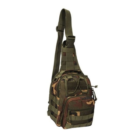 Expandable Molle Tactical Shoulder Sling Pack Bag BackPacks BushLine d  