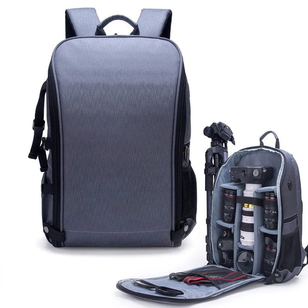Travel Photography Camera and Lens Backpack BackPacks BushLine Grey  