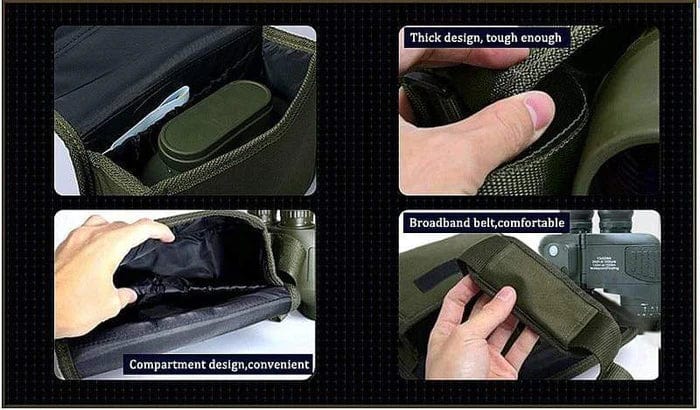 Boshile 10x50 Digital Compass Range Finder Binoculars 2023 Binoculars BushLine