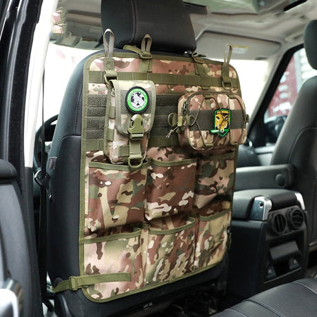 Car Organiser Seat Back Storage Bag Multifunction Camo BackPacks BushLine   