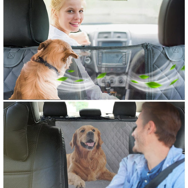 PETRAVEL Dog Car Travel Rear Seat Protector Dog Stuff BushLine   