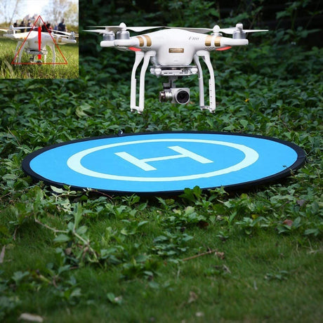Hi-Vis Orange Drone Landing Pads Drone Accessories BushLine 90cm in diameter  