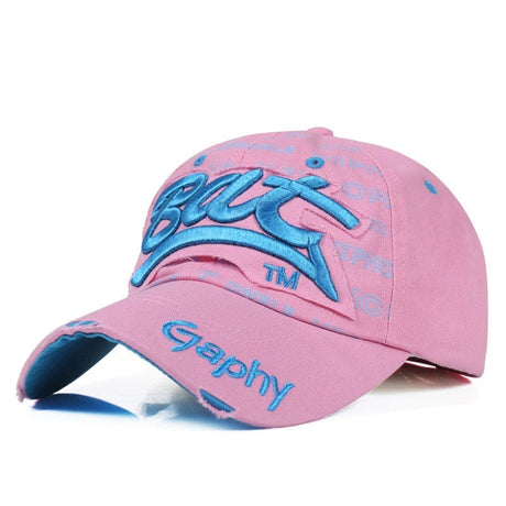 New Woman Ponytail Baseball Cap Hats BushLine B Pink  