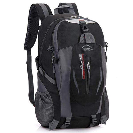 Travel Backpack Outdoor Hiking Bag Helmets & Packs BushLine Black  