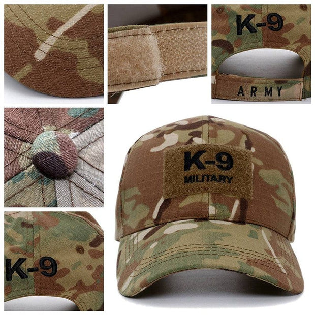 K9 Service Dog Operator Cap 2023 Hats BushLine   