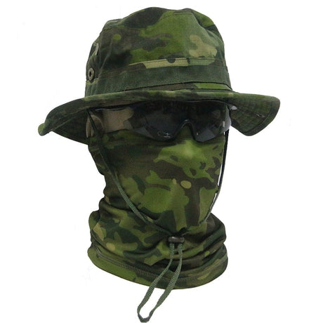 Balaclava Neck Face Scarf with Tactical Bonnie Hat + glasses 2023 tactical hats BushLine MC-2  