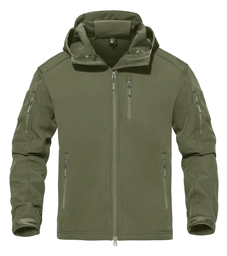 Waterproof Exterior Fleece Interior Jacket Outdoor Shirts & Tops BushLine Green (US S) 