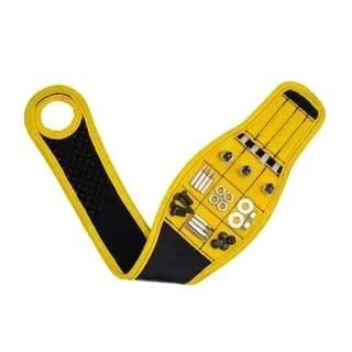 Magnetic Wristband DIY screws tools parts Large tools BushLine Yellow  