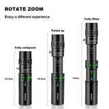 10-300X Phone adaptable Portable Metal Monocular Optics  