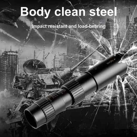 10-300X Phone adaptable Portable Metal Monocular HD 4K Optics  