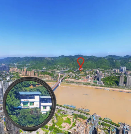 10-300X Phone adaptable Portable Metal Monocular HD 4K Optics  