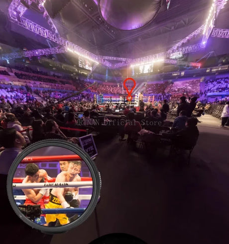 10-300X Phone adaptable Portable Metal Monocular HD 4K Optics  