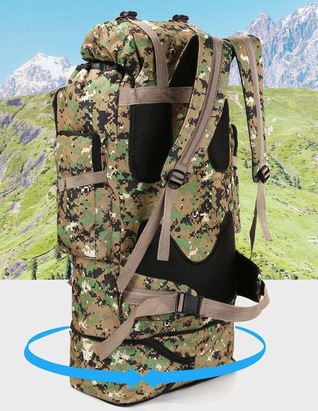 100L 75ltr Large Outdoor Tactical Backpack BackPacks  