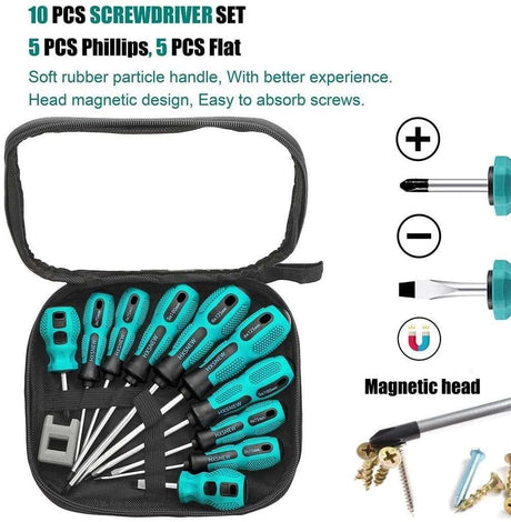 10pcs Screwdriver Set Magnetic Head tools  