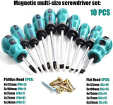 10pcs Screwdriver Set Magnetic Head tools  BushLine