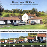 12MP 5K WI-FI Camera Wireless AI Detect 2-way audio security systems  BushLine