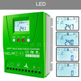 500, 600, 800watt, 1kw & 1.2kw Hybrid Wind Solar Controller Wind Power  BushLine