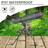 25-75x80 Spotting Monocular With Phone Adapter  & Tripod monocular  BushLine