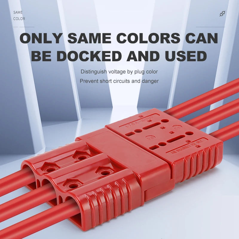 2pcs Anderson Plug 3Pin 50A 75A 175A Quick Connect Kit electrical supplys  BushLine