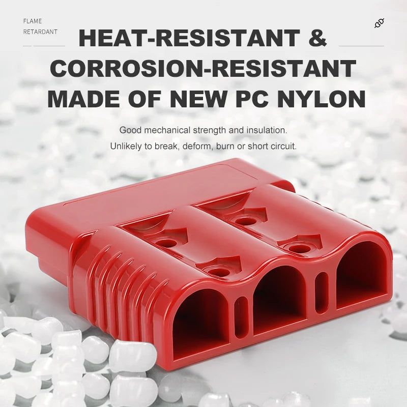 2pcs Anderson Plug 3Pin 50A 75A 175A Quick Connect Kit electrical supplys  BushLine