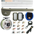 3-8WT Fly Fishing Rod And Reel Combo Set marine  BushLine