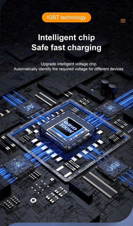 300W Car Power Inverter Adaptor Multifunctional 12/24V   