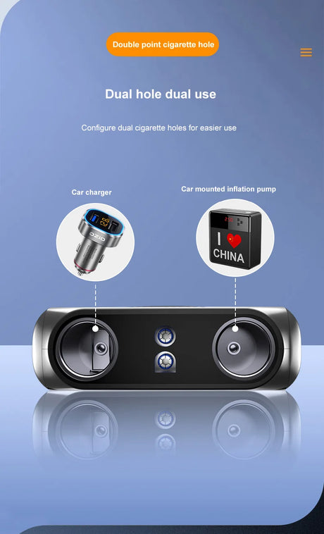 300W Car Power Inverter Adaptor Multifunctional 12/24V   